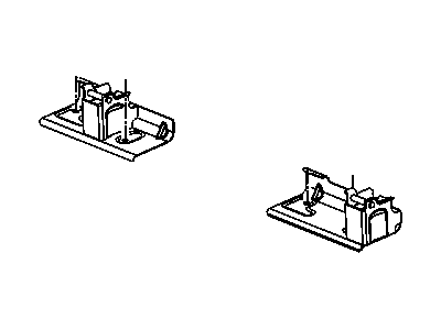 Ram 5077067AA BRACKET Seat
