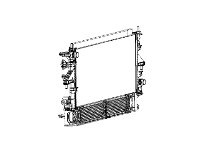 Ram Radiator - 68188992AA