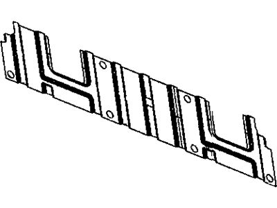 Dodge 55277211AA DEADENER Body Panel Cab Panel Lower Deadener
