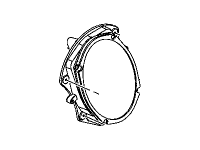 Mopar 5059067AC Front Driver Speaker, Center