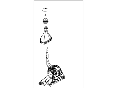Dodge 5106252AC Shifter - Transmission
