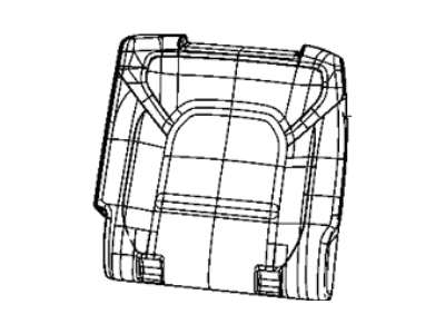 Ram 6RE73TU6AC COVER Rear Seat Back Left