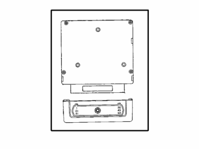 1996 Dodge Avenger Engine Control Module - R4887050