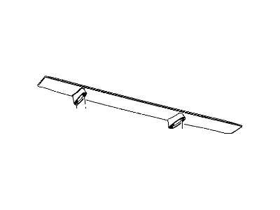 2006 Dodge Charger Spoiler - 1BU14WS2AC