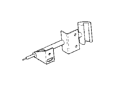 Mopar 55235270AD Cable Hood Release