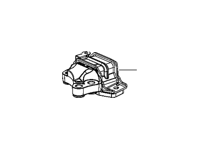 Jeep Compass Transmission Mount - 68253031AC