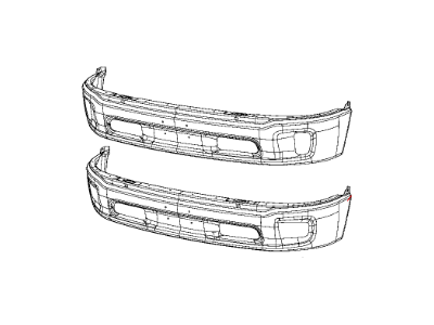 Ram 1500 Bumper - 6NR11TZZAA