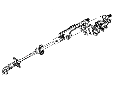 Jeep Steering Column - 5057349AD