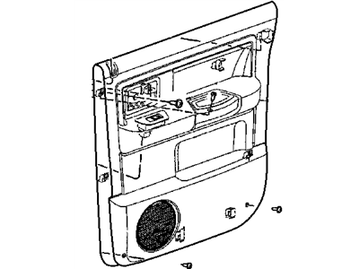 Ram 1AZ63ZJ1AA CUP Door Pull