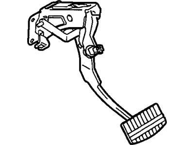 Chrysler MR955147 PEDAL Brake