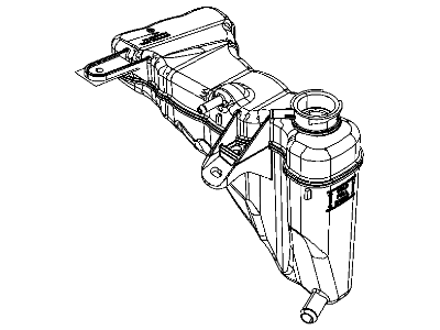 Mopar 68237637AA Bottle Coolant Recovery