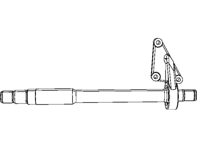 Dodge 68066178AA SHAFT Intermediate