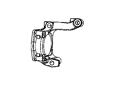 Dodge 68078555AA BRACKET Drive Shaft Center Bearing