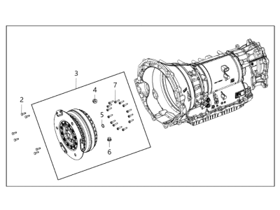 Chrysler Torque Converter - R8282998AA
