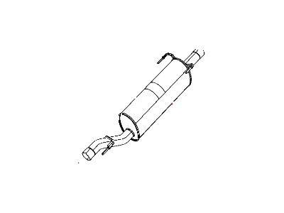 Ram Muffler - 52121372AE