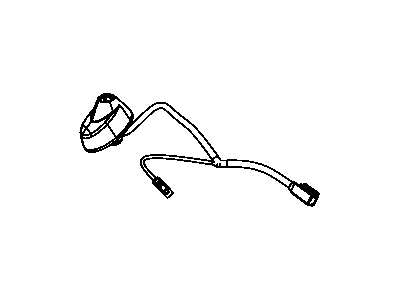Dodge 5064252AC ANTENNA Base Cable And Bracket