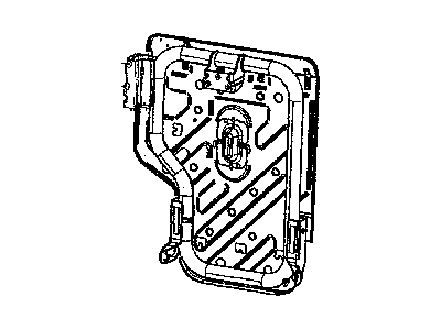 Jeep 1BG021D5AA SEAT BACK Rear 40%