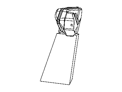 Jeep 55111061AB DUCT Floor Distribution
