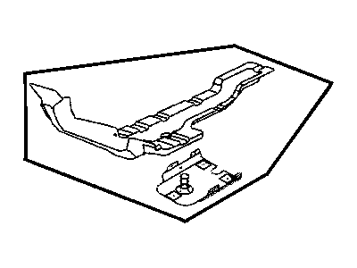 Chrysler 55362388AA PANEL Underbody Front