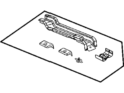 Chrysler 55362395AA CROSSMEMBER Floor Pan