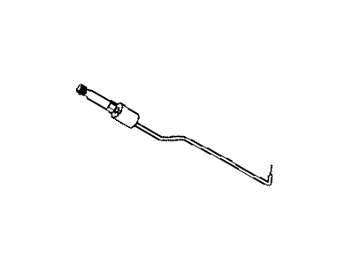 Chrysler 5067180AB KNOB AND PUSH ROD Door Latch