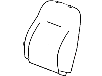 Chrysler XM401DVAA COVER Front Seat Back