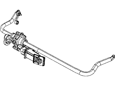Jeep Wrangler Sway Bar Kit - 52060300AG