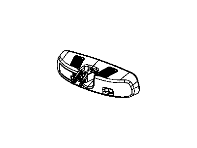 Mopar 4389936AB Mirror Inside Rearview
