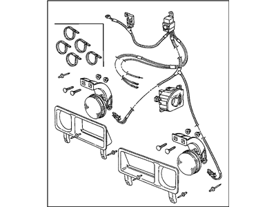 Dodge 82205657 LIGHT PACKAGE Fog