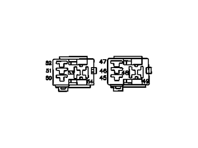 Dodge 4608650AB RELAY Mini