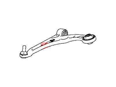 Dodge Dart Control Arm - 4877849AD