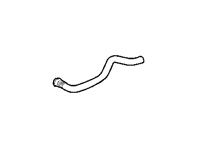 Chrysler 5099546AA HOSE Intermediate Piece to Heat Exchanger