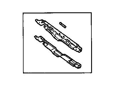Dodge 4860194AB CROSSMEMBER Radiator