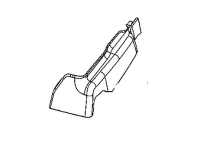 Ram 6QJ61RN8AA COVER Seat Track OUTBOARD FRONT LH