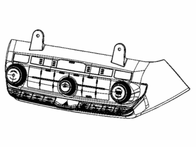 Dodge Durango A/C Switch - 68465664AB