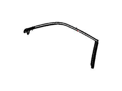 Mopar 4575891AD Running Front Door Glass