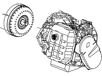 Dodge R8037280AC TRANSMISSION KIT With Torque Converter