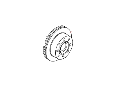 Mopar 52121050AA Rotor, Front