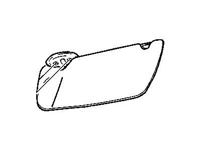 Dodge Durango Sun Visor - ZC351D1AB