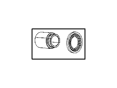 Chrysler Sebring Brake Caliper Piston - 68020255AB