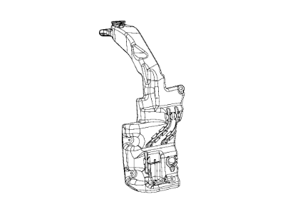 Jeep 68225062AA RESERVOIR Windshield Washer
