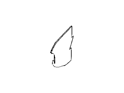 Chrysler 4786239 GLASS Front Door
