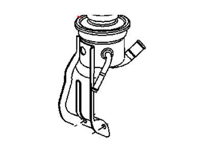 Mopar 5272351AA Reservoir Power Steering Pump