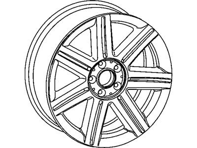 Chrysler 5097969AA WHEEL