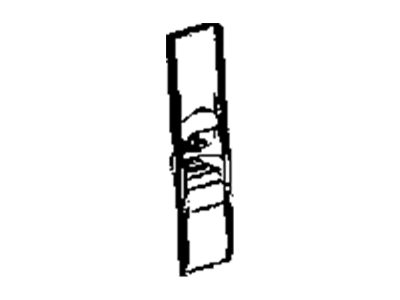 Dodge 68014363AA MOLDING B Pillar