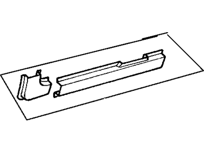 Dodge 4580398AG SILL Body Side
