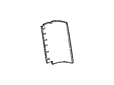 Dodge 5GD57RK5AB PANEL Rear Corner