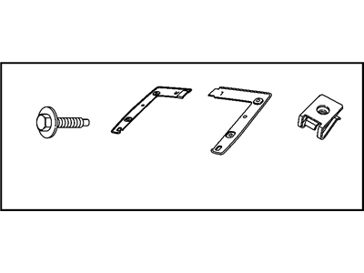 Dodge 5166486AB HARDWARE KIT ATTACHMENT