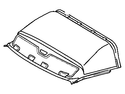 Dodge 5104300AA HEADLINER Front