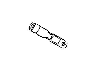 Dodge 4848719AB SEAT BELT Buckle Half